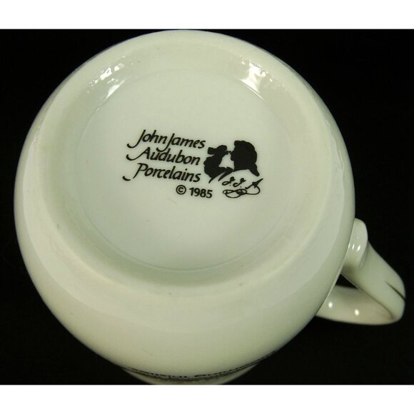 Goldfinch Bird Tea Cup Coffee Mug Vintage 1985 Audubon Porcelains - Picture 6 of 8